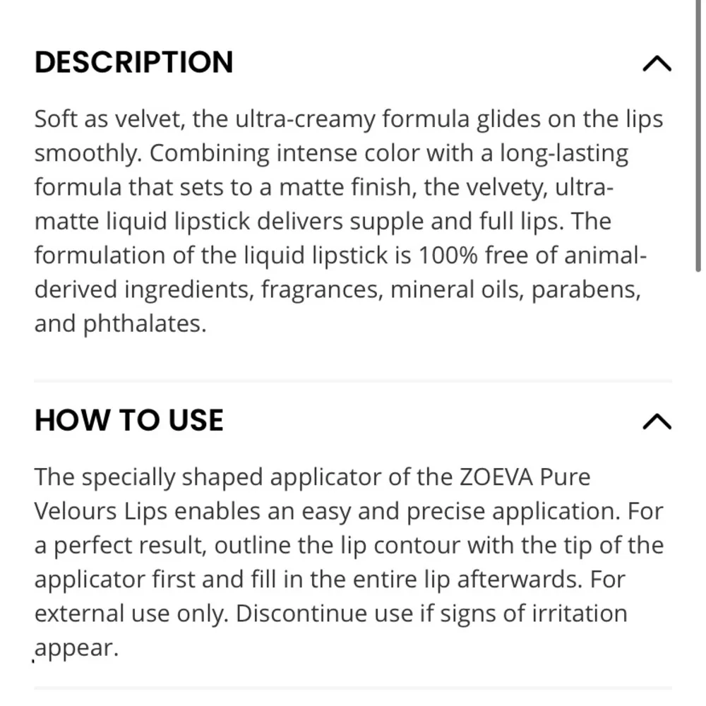 ZOEVA Natural aesthetic